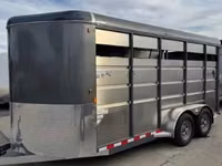 Maverick Trailers Standard Steel Horse Trailer — Foto 1