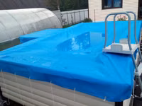 Брезент водонепроницаемый тент baner prelata банер — photo 4
