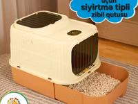 Məhsul: İki funksiyalı BioTualet – pişiklər üçün qapalı qum qutusu — foto 3