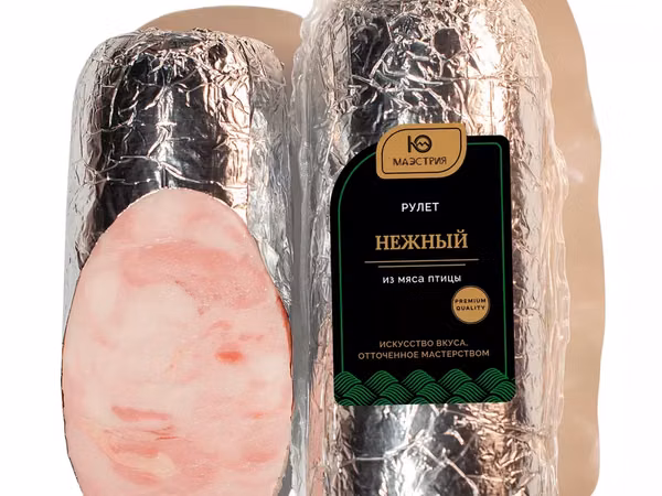 Рулет из мяса птицы «нежный»