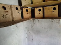 Taxta quş yuvaları (dovğa/taxta qutular) - Material: sıx — foto 1