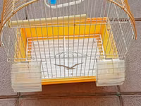 Quş qəfəsi – yarımdairəvi üst hissəli, metal barmaqlıqlı model — foto 4