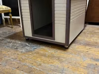 İt evi – taxta konstruksiyalı - Material: möhkəm taxta karkas, yan — foto 3