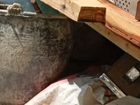 Arıçılıq üçün taxta arı pətəyi - Material: qalın taxta, ön hissədə — foto 2