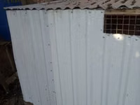 Metaldan və taxtadan hazırlanmış quşxana/kümes - Korpus: Dalğalı — Foto 5