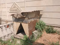 It həyətyanı sahə üçün böyük ölçülü it evi - Material: taxta karkas — 照片 1