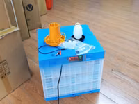 192 Eggs Fully Automatic AC/DC Poultry Incubator — фото 2