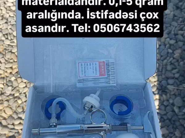 Heyvanlar üçün avtomat şpris seti - Heyvanlara iynəni sürətli və