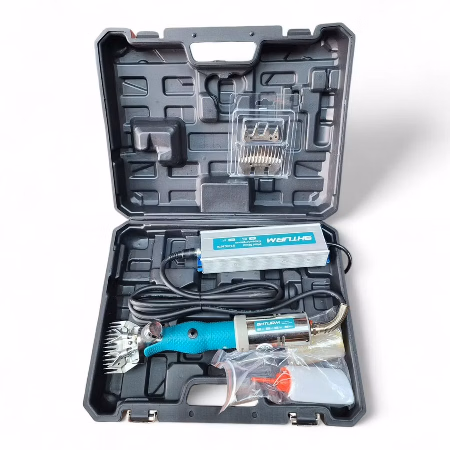 №: 8313 Məhsulun adı: Qoyunlar üçün tük qırxan maşın Shturm 1000W