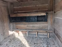 Taxta göyərçin yuvası/peykan - Material: qalın taxta lövhələrdən — Foto 2