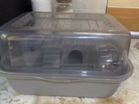 Hamster və digər kiçik gəmiricilər üçün plastik qəfəs/yaşayış məkanı — foto 2