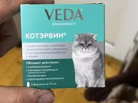 VEDA Pharmacy – KotErvin (Котэрвин) – pişiklər üçün uroloji sindrom və — zdjęcie 1