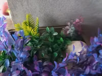 Ակվարիումի արհեստական բույսեր ծաղիկներ տարբեր գույնզգույն գեղեցիկ զարդարանք — Foto 2