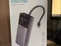 Повербанк DADU DP-057 (Retractable, PD + Super Fast QC) - Емкость: 10 — 2-сурет