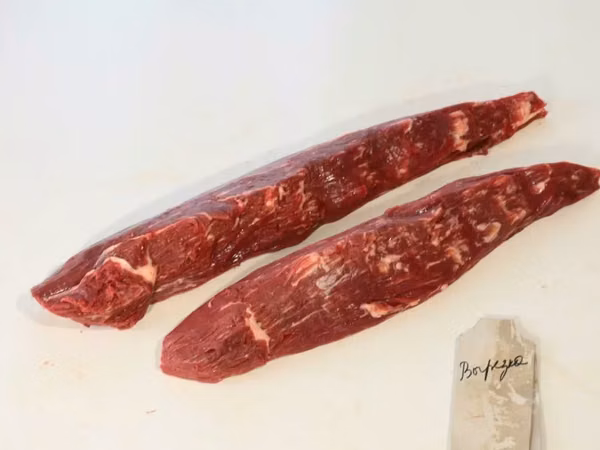 Говядина вырезка охлажденная в вакууме