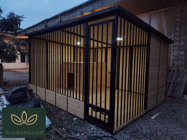 İkiadamwood – it itlər üçün peşəkar volyer və budkaların hazırlanması