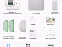 Petkit Pura Max 2 Brend:	Petkit Model:	Pura Max 2 Qum Tutumu:	5 Litr — Foto 5