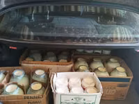 1 ltr --1 m 50 qəpik ( Süd ) 3 kq balon --4 m 50 qəpik (qatiq) 600 qr — الصورة 3