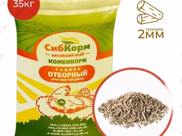 Комбикорм несушка для яйценосных кур