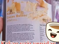 Dr. Gusto Kakao Yağı – 750 q - Tərkib: Saf kakao yağı (Cacao Butter) — 照片 3
