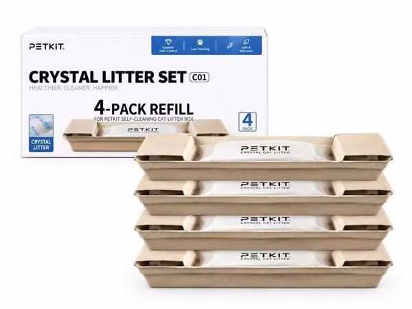 Petkit Crystal Litter Set (C01) qum 🟢 Rəsmi iş yeri olan və