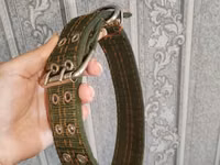 Geniş və möhkəm it boyunluğu - Material: qalın toxunmuş neylon parça — foto 2