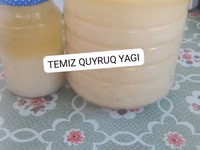 Məhsul: Təmiz quyruq yağı Təsvir: - Təbii mal quyruğundan hazırlanmış — 写真 1