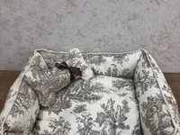 İt/Pişik üçün Premium Yataq – dekorativ yastıqçalı - Ölçü: kiçik və — foto 2