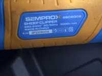 Электрическая машинка для стрижки овец SEMPROX SSC6002 — ფოტო 5