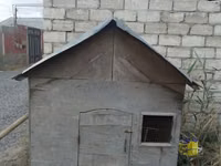 Taxta toyuq/broyler yuvası (mini tövlə) - Material: qalın faner — foto 4