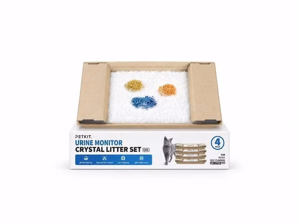 Petkit Crystal PH Litter Set (CR1) Qum 🟢 Rəsmi iş yeri olan və