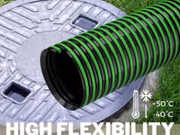 Шланг ассенизаторский 76mm, ассенизаторские шланги в Молдове, Напорно-всасывающие шланги Кишинев — 照片 2