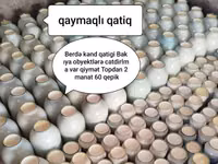 Qaymaqlı kənd qatığı — Bərdə istehsalı - Tərkib: təbii süd mayası ilə — Foto 1