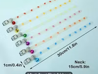 Flüoresan pişik boyunbağı dəsti - Gecə parlayan silikon material — zdjęcie 4