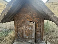 Taxta it evi - Material: tamamilə ağacdan yığılmış, qalın taxta — foto 4