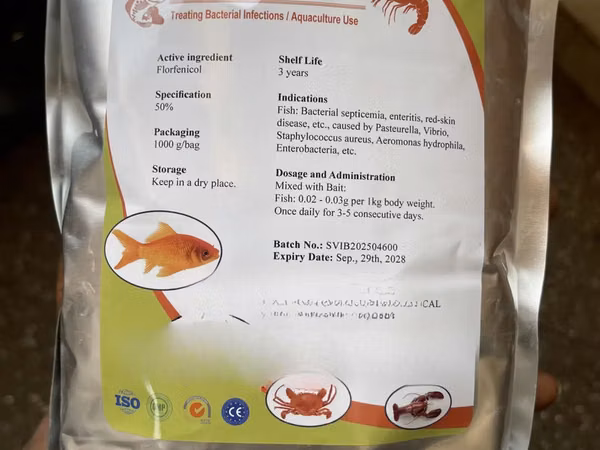 FLORFENICOL 50% PREMIX (Feed Additive / Anti-Bacterial Infection)