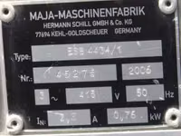 Шкуросъемная машина maja  esb 4434/1 — 照片 2
