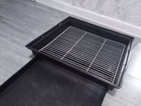 Böyük ölçülü quş qəfəsi - Material: möhkəm metal barlar, açıq sarı — foto 4