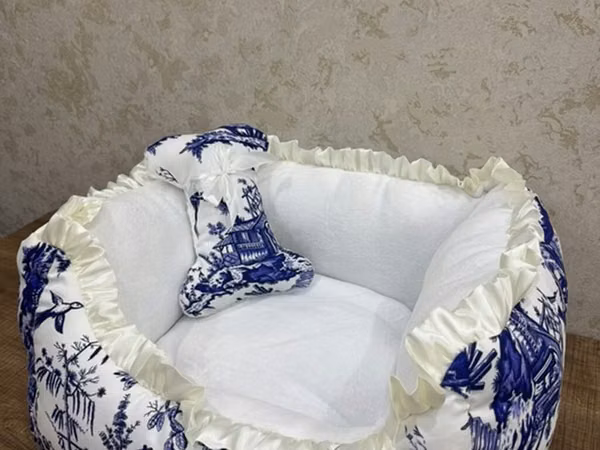 Ev heyvanı üçün yumşaq yataq - Növ: it və pişiklər üçün boudoir tipli