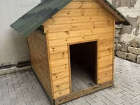 Taxta it evi - Material: təbii ağac panellər, möhkəm karkas - Ölçü — 照片 2