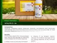 Vitalite E+Se (Poultry Medication) — Foto 2