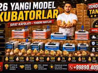 192 Тухумли Инкубатор | Профессионал Ақлли Инкубатор | 220V / 12V — zdjęcie 3