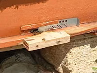 Arıçılıq üçün taxta arı pətəyi - Material: qalın taxta, ön hissədə — foto 5