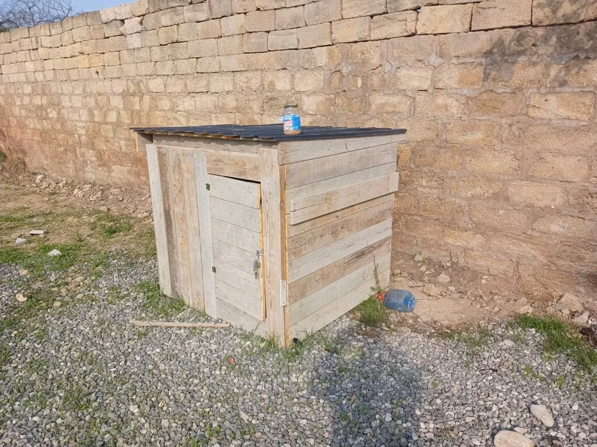 Taxta göyərçin yuvası/peykan - Material: qalın taxta lövhələrdən