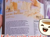 Dr. Gusto Kakao Yağı – 750 q - Tərkib: Saf kakao yağı (Cacao Butter) — 照片 1