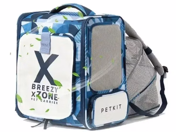 Petkit Breezy xZone Pet Carrier Metrical Blue (P7703) Pişiklər və