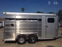 Maverick Trailers Aluminum Horse Trailer — photo 3