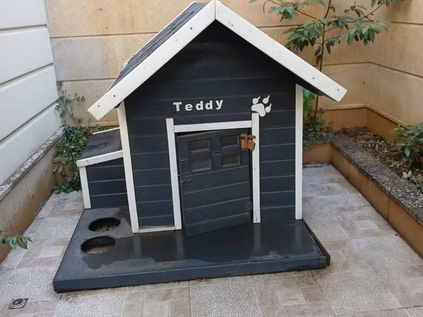 Taxta it evi (həyətyanı və ya balkon üçün uyğun) - Material