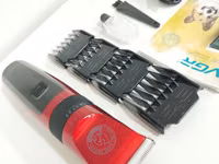 VGR 240 - İt pişik qırxan 1500mAh 4 speed 7000RPM Cord/Cordless" - — zdjęcie 2