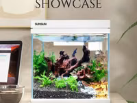 Գործարանային Ակվարիում SUNSUN HEJ-380 22լ, 4W LED (Аквариум, Aquarium) ԱՆՎՃԱՐ Առաքում Երևանում — foto 1